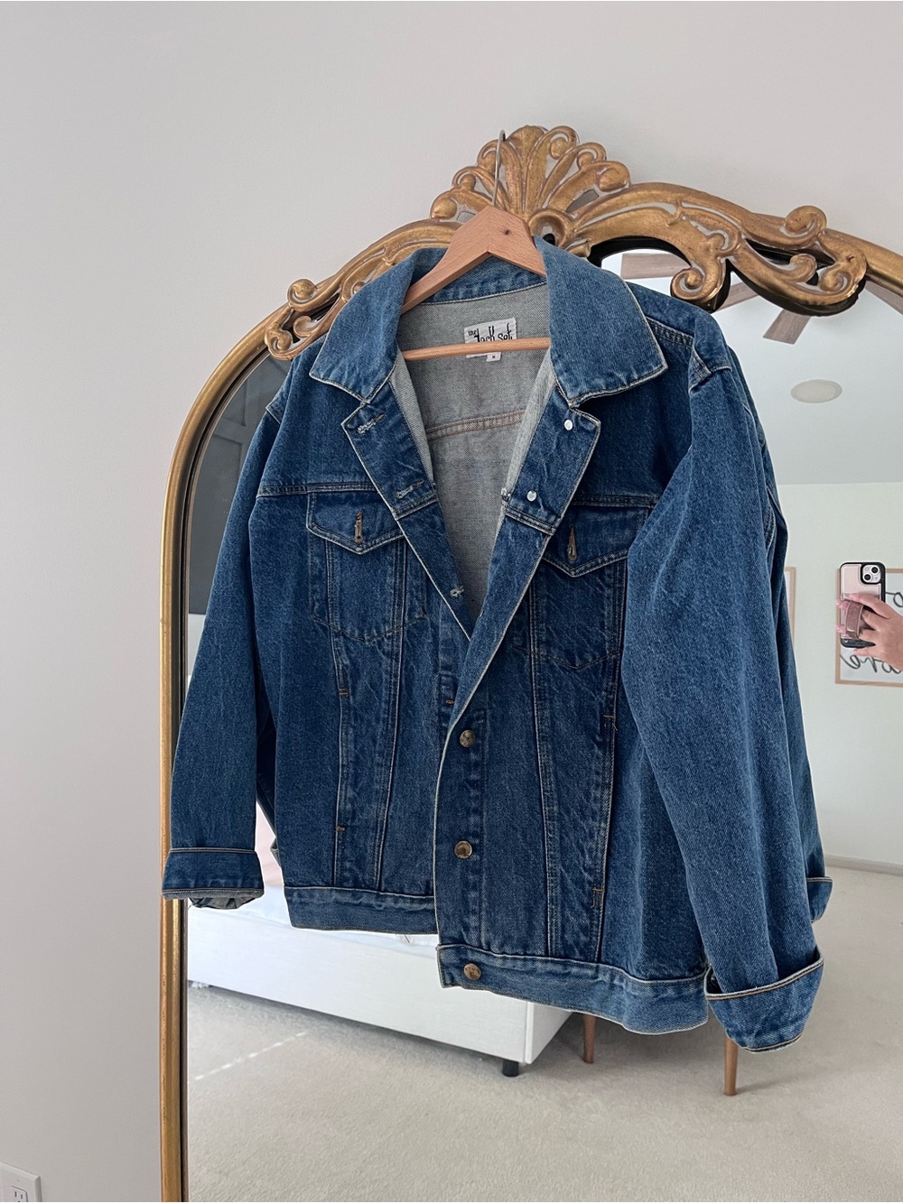 The Jack Set Blue Denim Vintage Jacket
